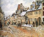 Camille Pissarro Pang map of snow Schwarz Sweden oil painting artist